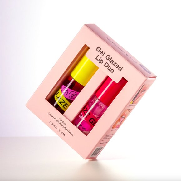 iNNBEAUTY PROJECT Get Glazed Lip Duo Set Candy Apple Mystery Glaze SEPHORA NEW! - Picture 2 of 7